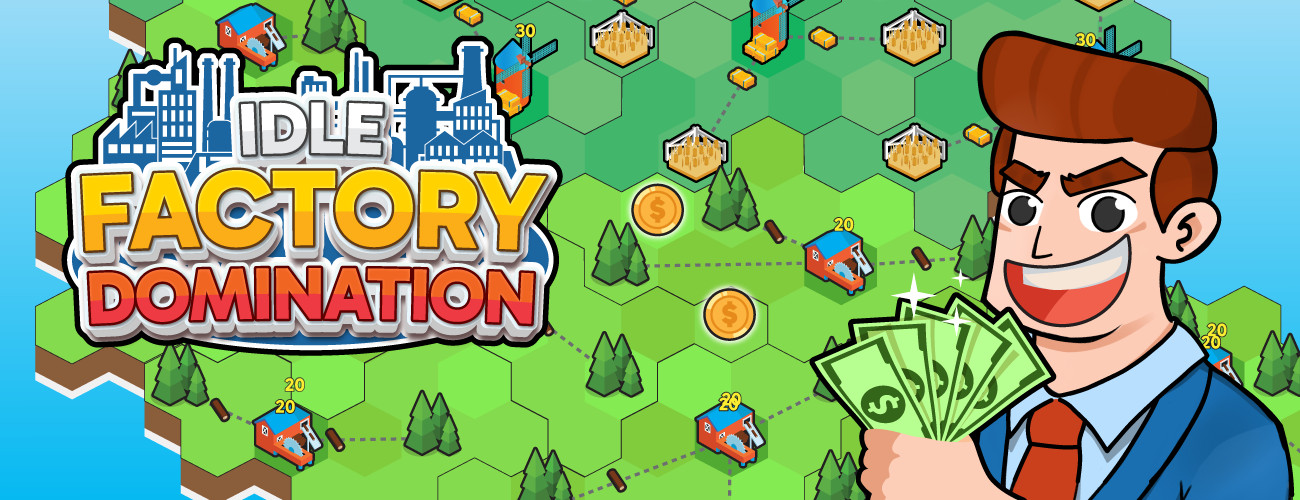 Idle Factory Domination HTML5 Game