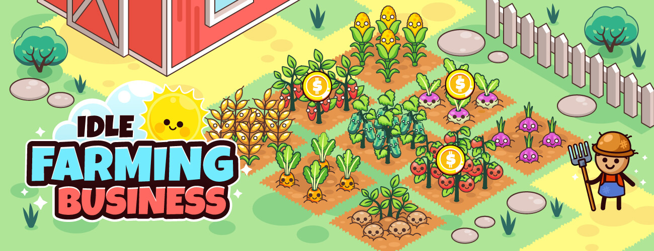 Idle Farming Business HTML5 Game