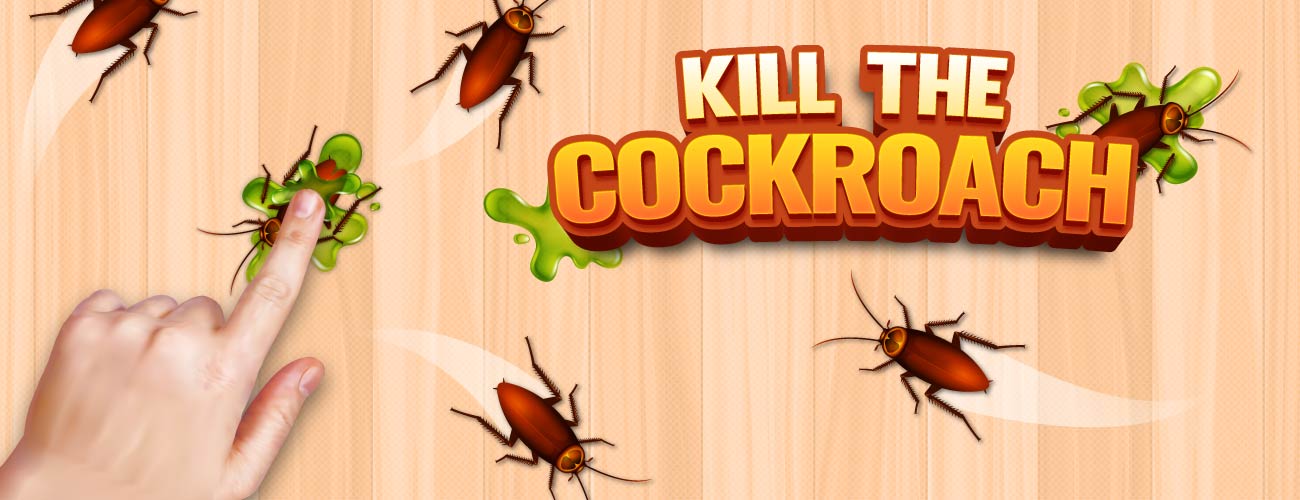 Kill The Cockroach HTML5 Game