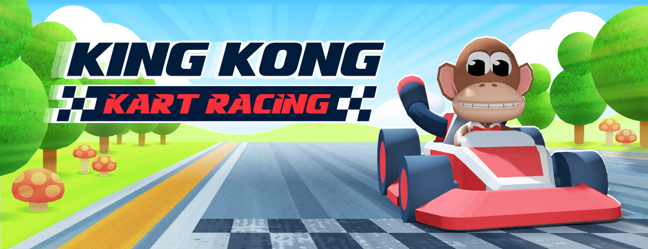 King Kong Kart Racing HTML5 Game