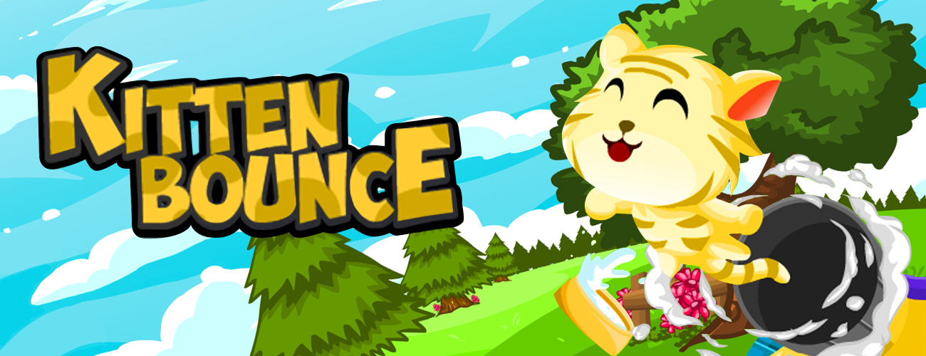 Kitten Bounce HTML5 Game