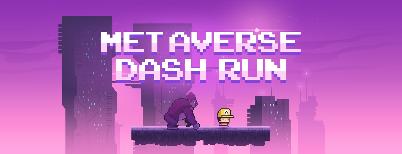 Metaverse Dash Run HTML5 Game