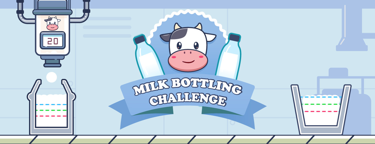 Milk Bottling Challenge HTML5 Game