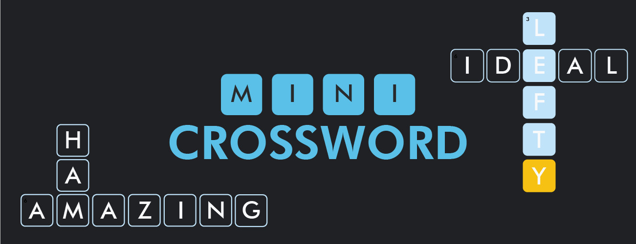 Mini Crossword HTML5 Game