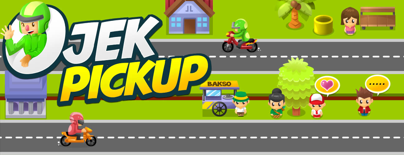 Ojek Pickup HTML5 Game