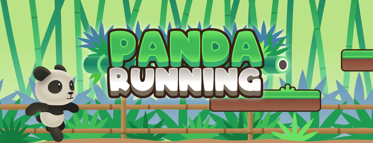 Panda Running HTML5 Game