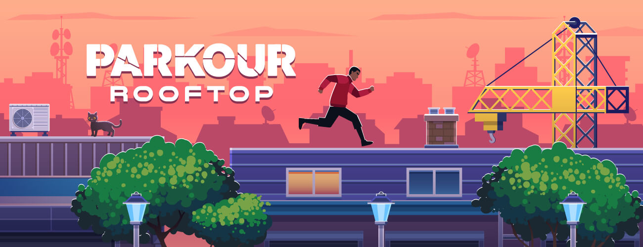 Parkour Rooftop HTML5 Game