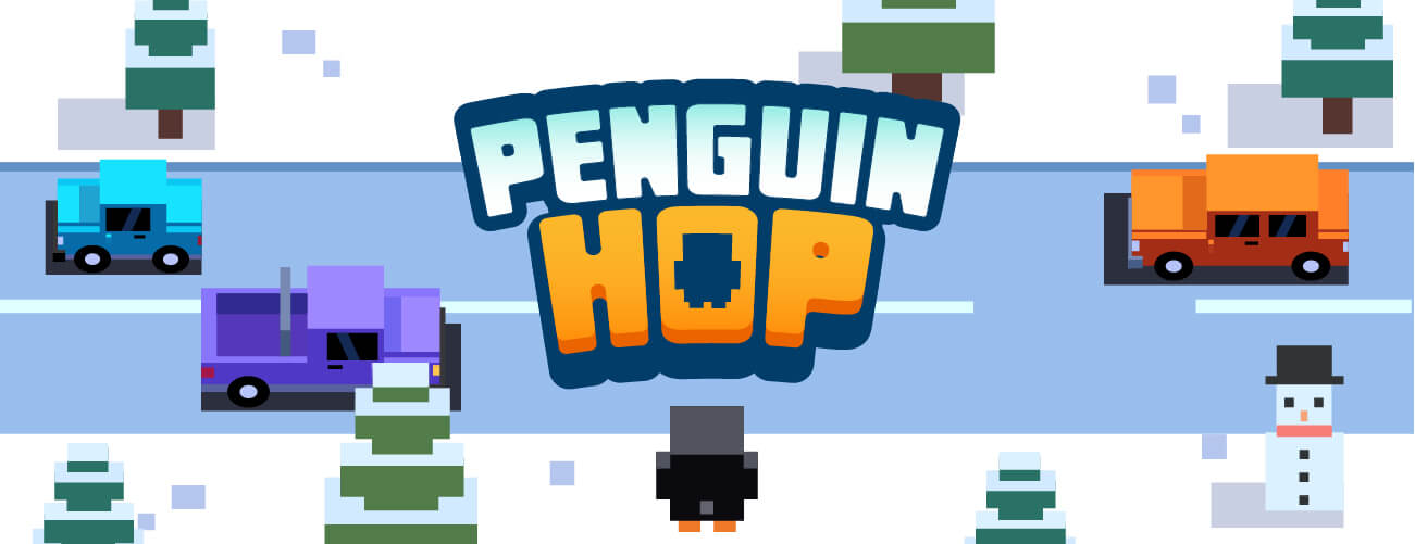 Penguin Hop HTML5 Game