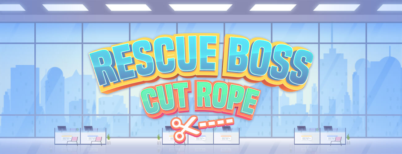 Rescue Boss Cut Rope HTML5 Game