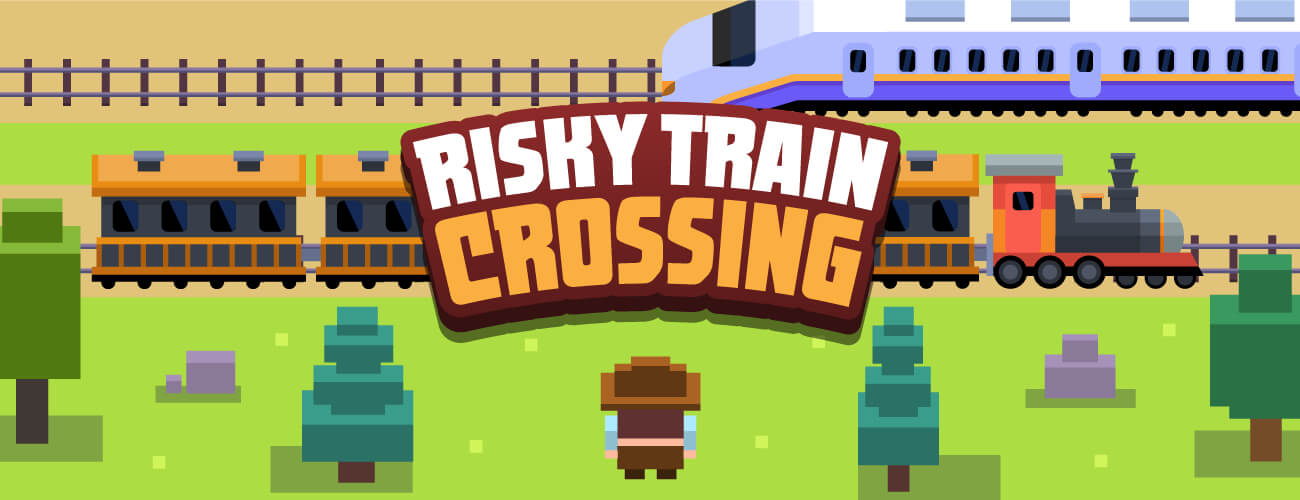 Risky Train Crossing HTML5 Game