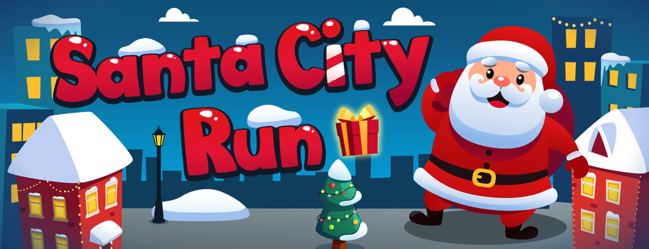 Santa City Run HTML5 Game