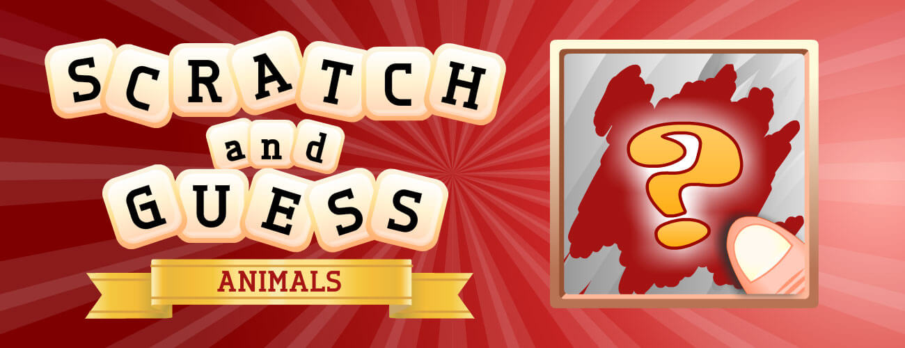 Scratch & Guess - Animals HTML5 Game