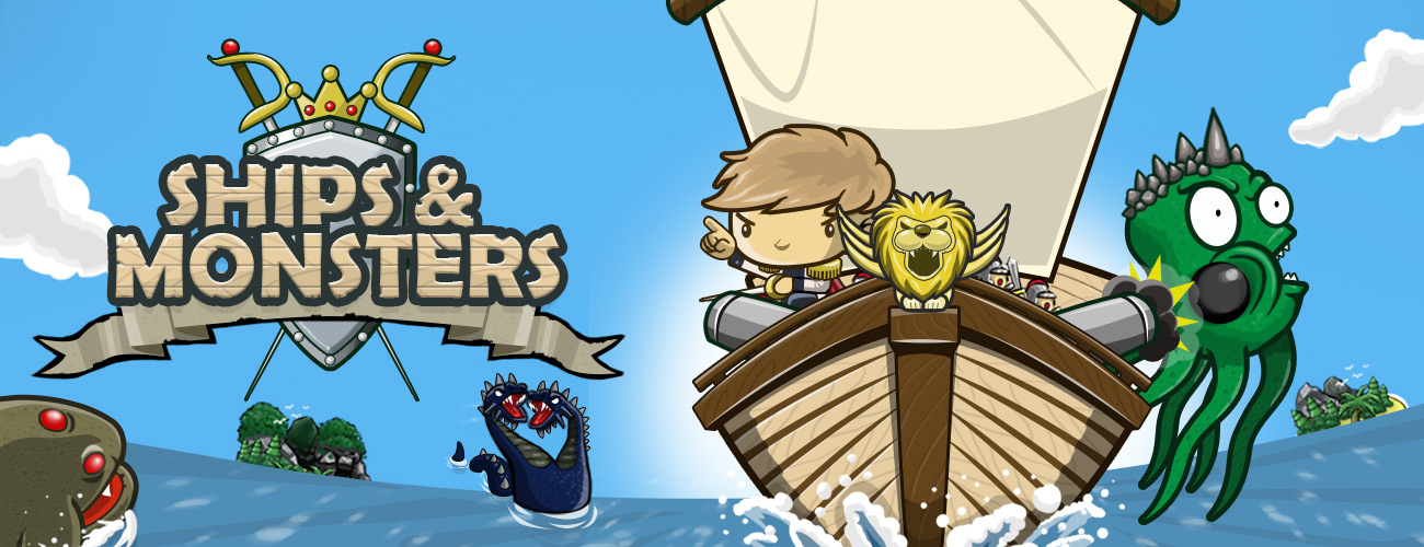 Ships & Monsters HTML5 Game