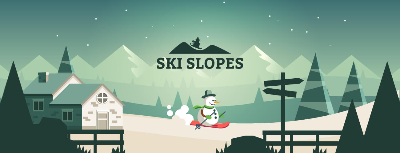 Ski Slopes HTML5 Game