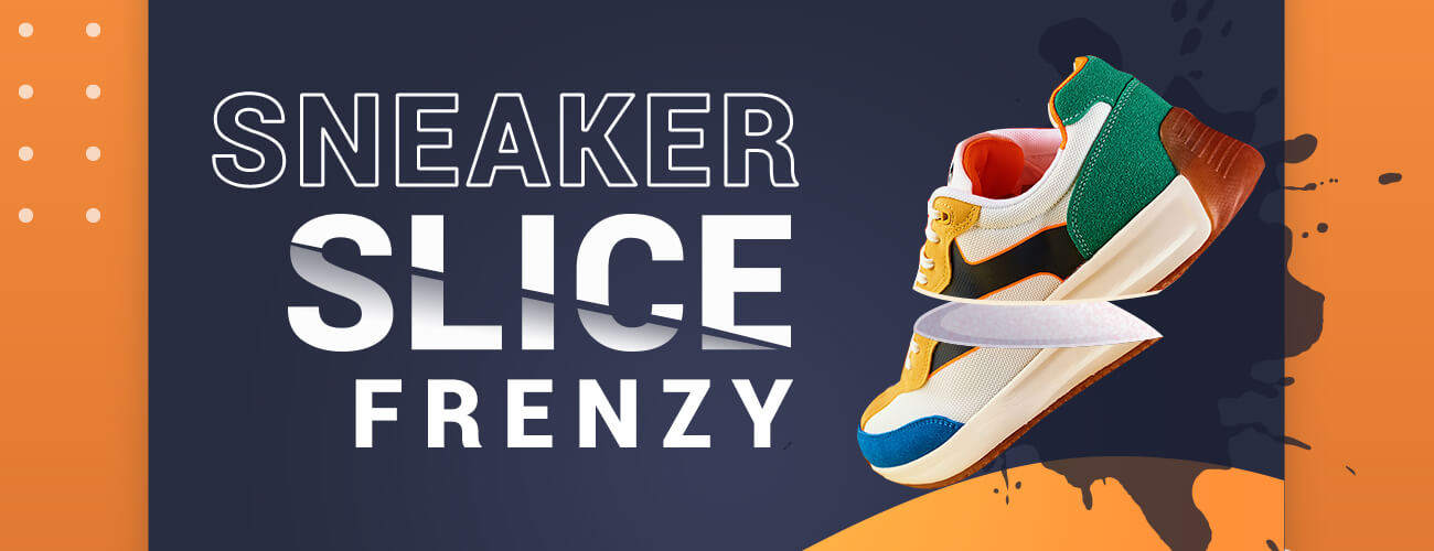 Sneaker Slice Frenzy HTML5 Game