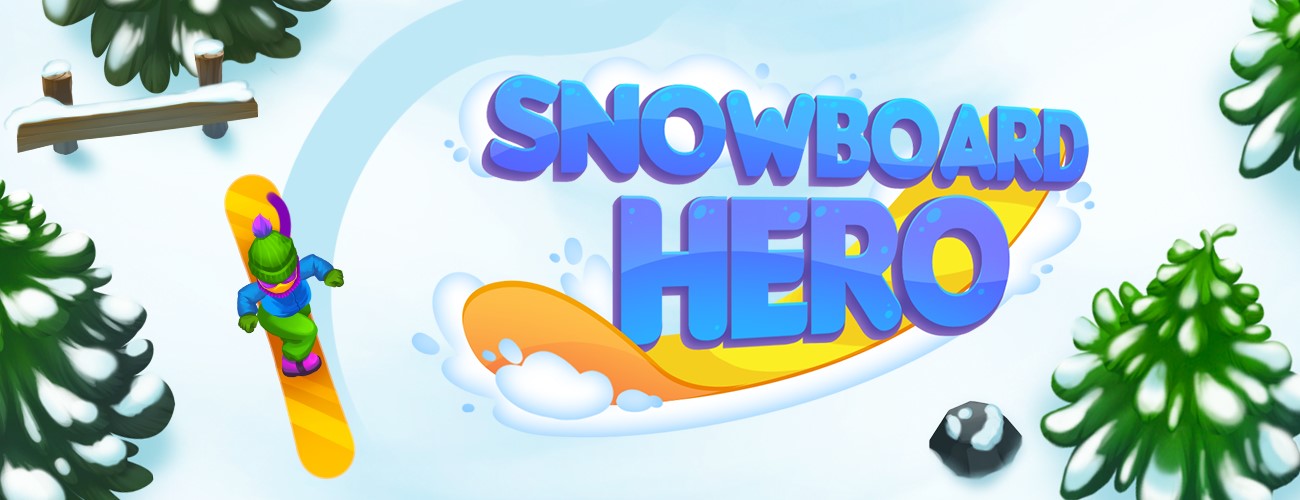 Snowboard Hero HTML5 Game