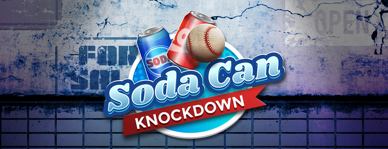Soda Can Knockdown HTML5 Game