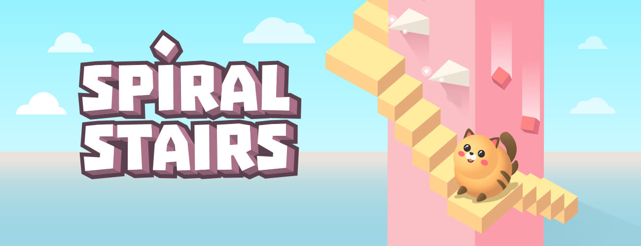 Spiral Stairs HTML5 Game