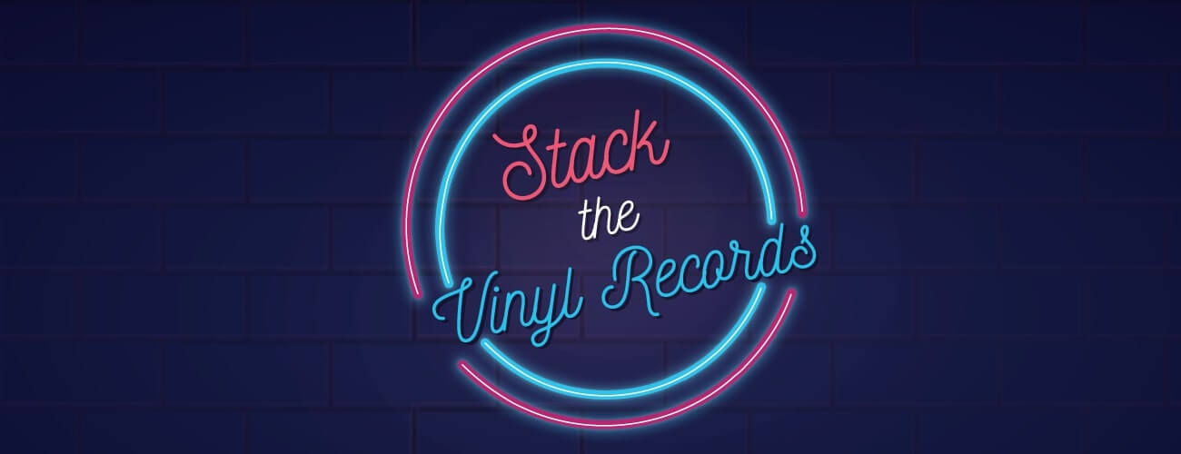 Stack The Vinyl Records HTML5 Game