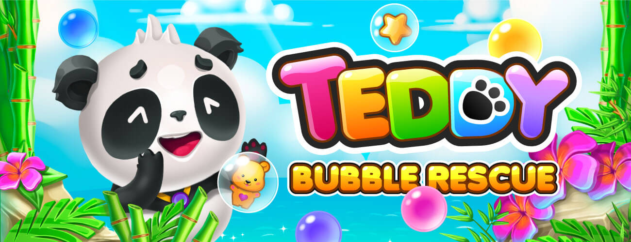 Teddy Bubble Rescue HTML5 Game