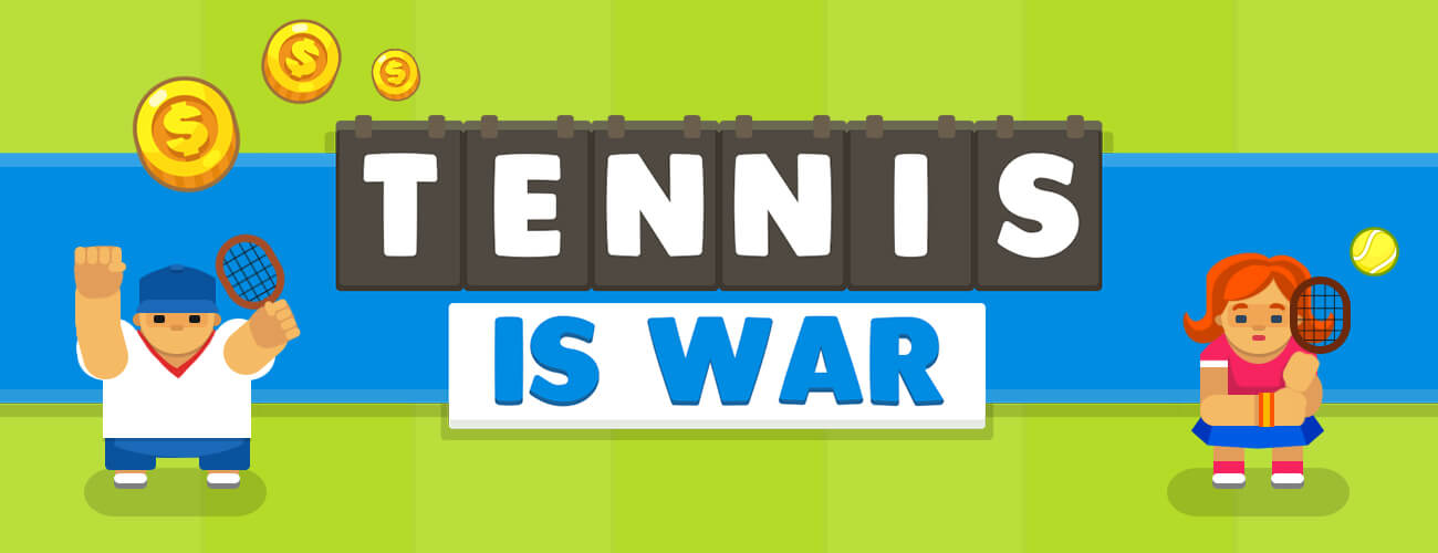 Tennis is War HTML5 Game