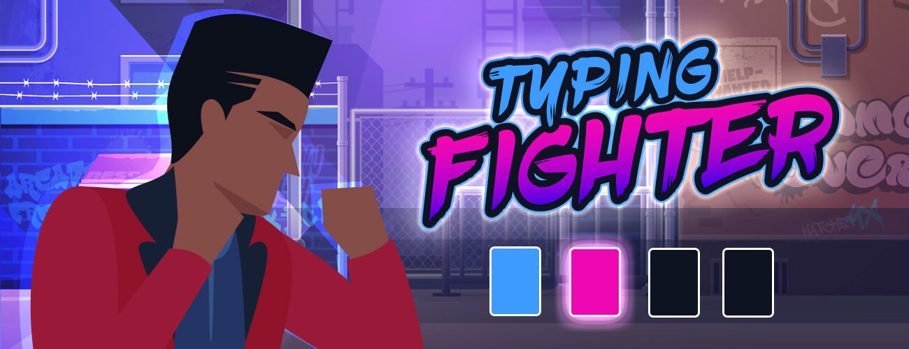 Typing Fighter HTML5 Game