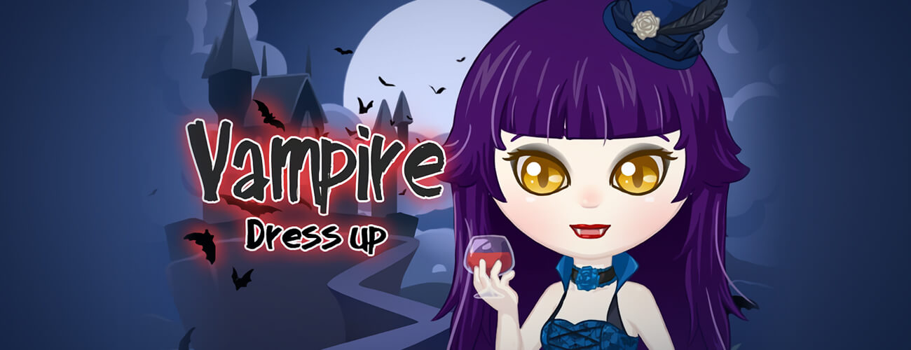 Vampire Dress Up HTML5 Game