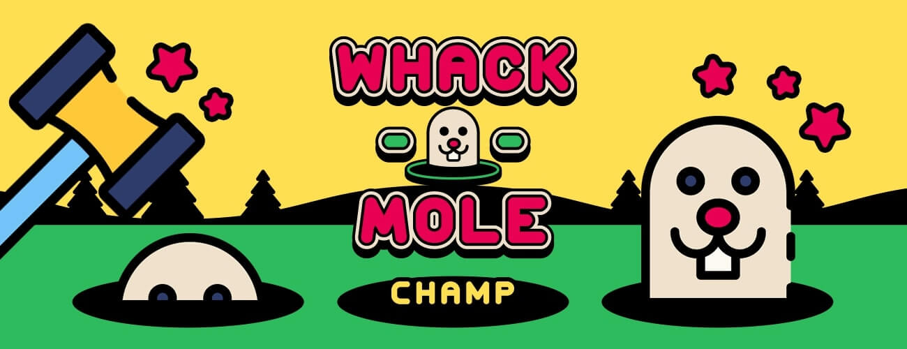 Whack A Mole Champ HTML5 Game
