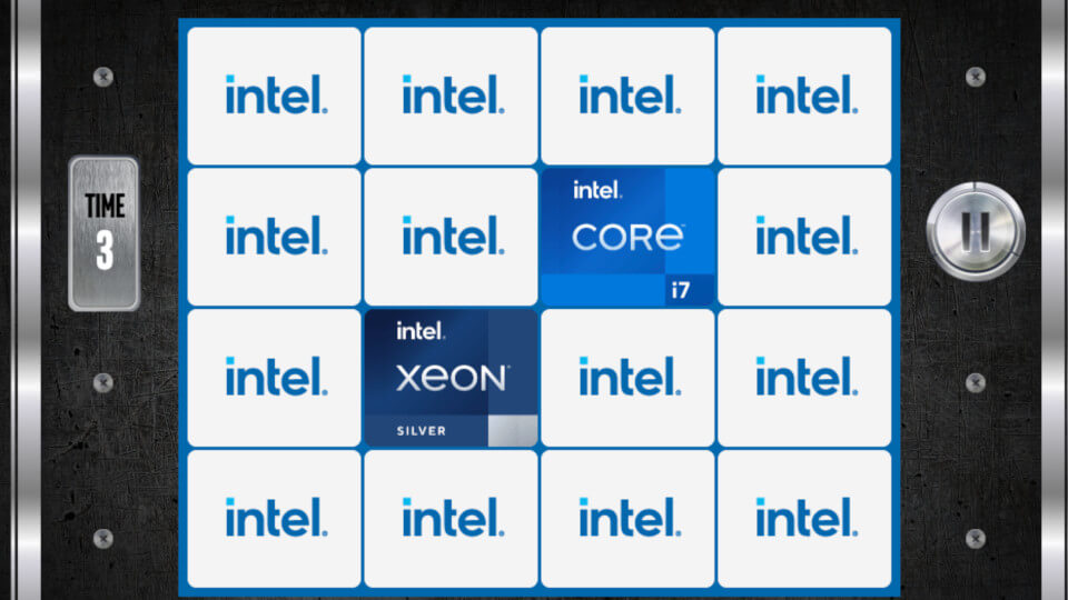 Advergames Intel Memory Challenge Screenshot 3