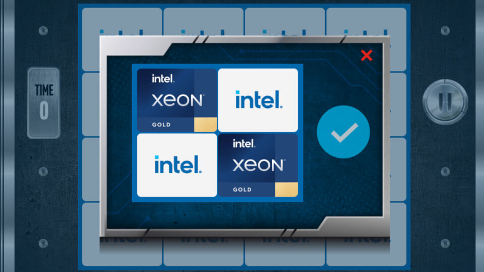 Advergames Intel Memory Challenge Screenshot 4