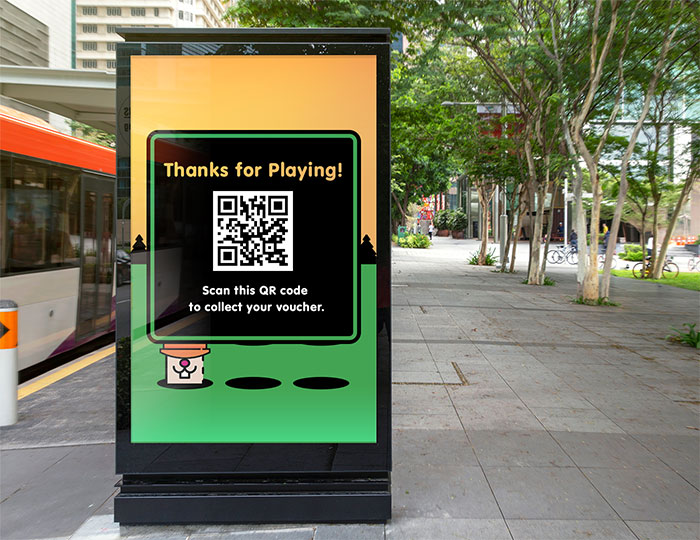 Contactless Digital Signage Games - Coupon Codes, QR codes and Barcodes