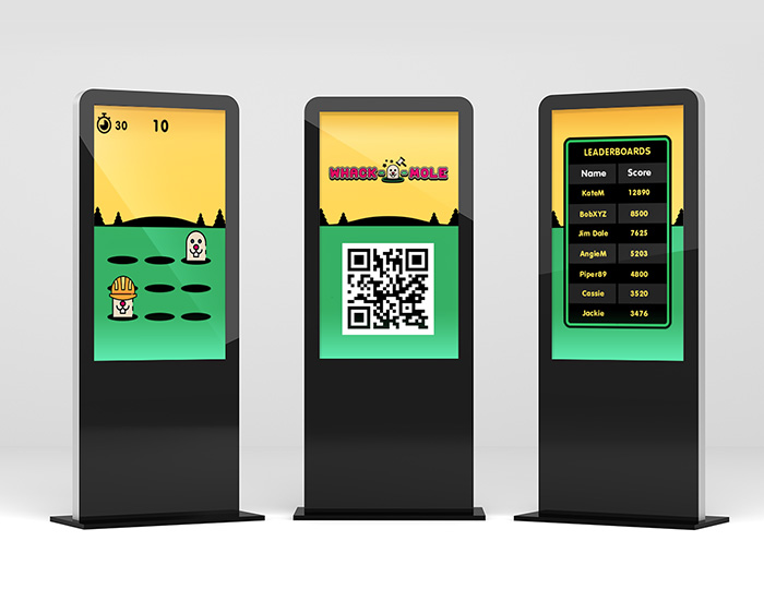 Contactless Digital Signage Games - Game Types