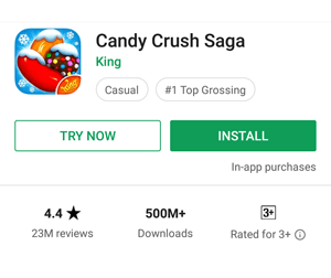 Candy Crush Instant App