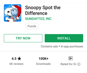 Snoopy Instant App